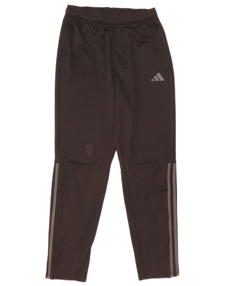 Adidas Trainingshose für Jungen, 13–14 Jahre, schwarzes Polyester
