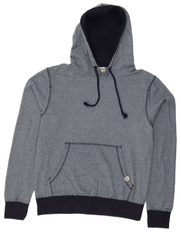 Saltrock Herren-Kapuzenpullover, kleiner blauer Nadelstreifen-Polyester