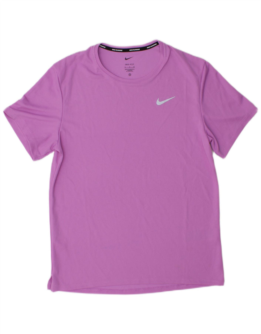 Nike Herren Dri Fit T-Shirt Top Small Lila Polyester