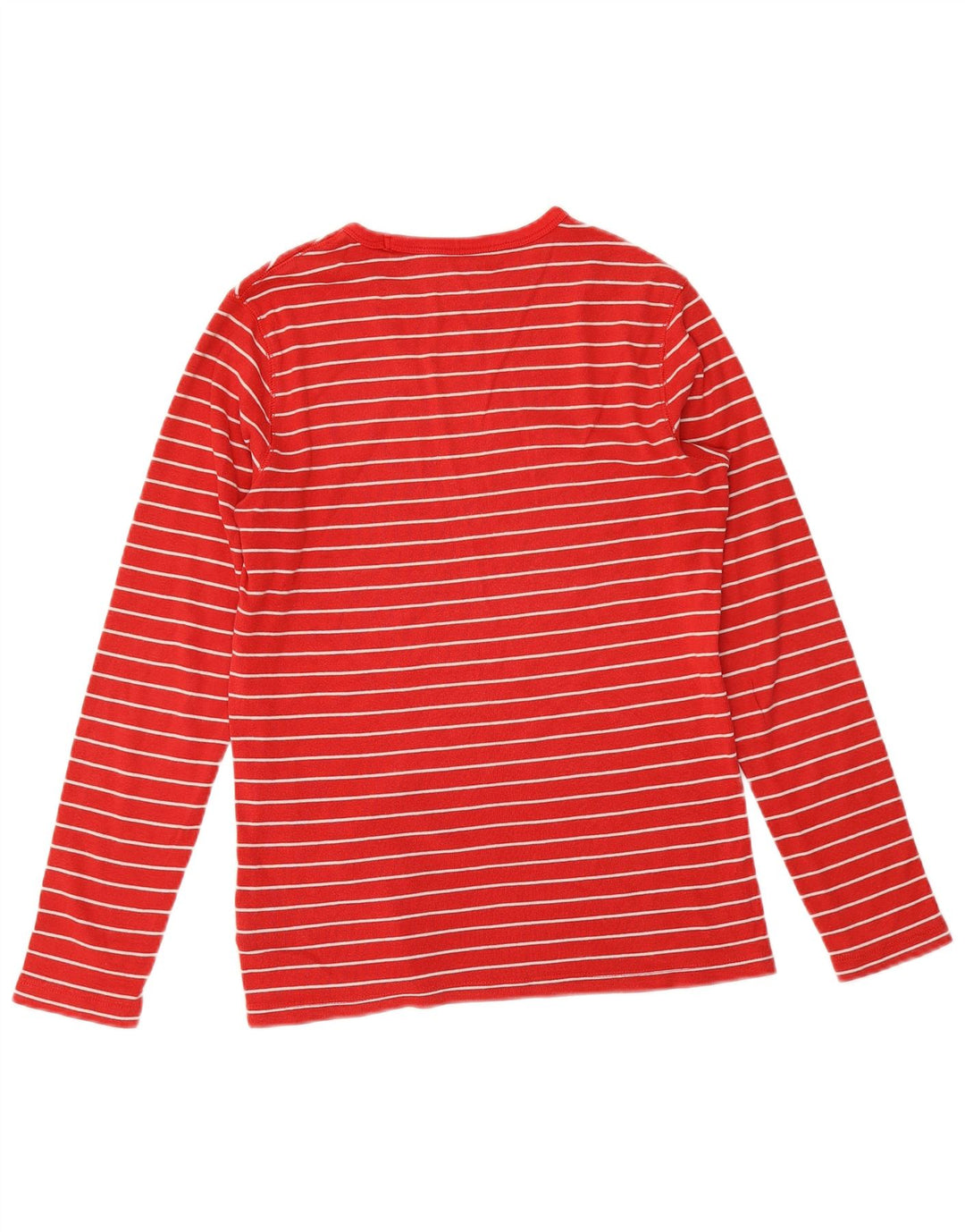 Gap Herren-Top, langärmelig, XS, rot gestreift, Baumwolle