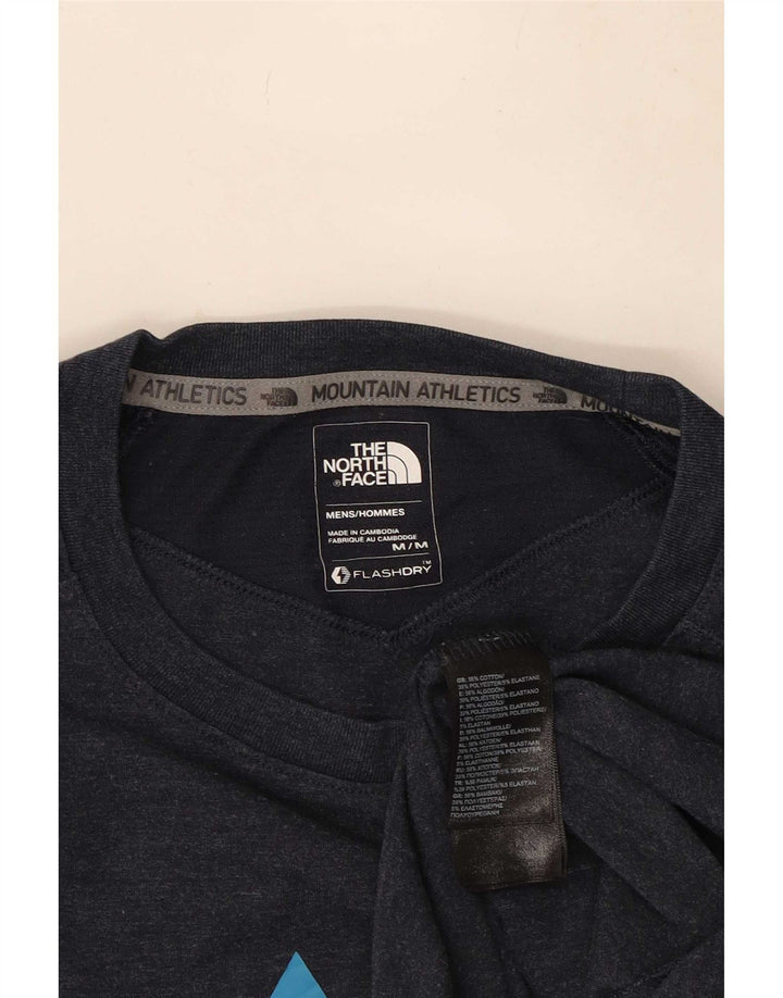 The North Face Herren-T-Shirt mit Grafik, mittlere Marineblau-Baumwolle