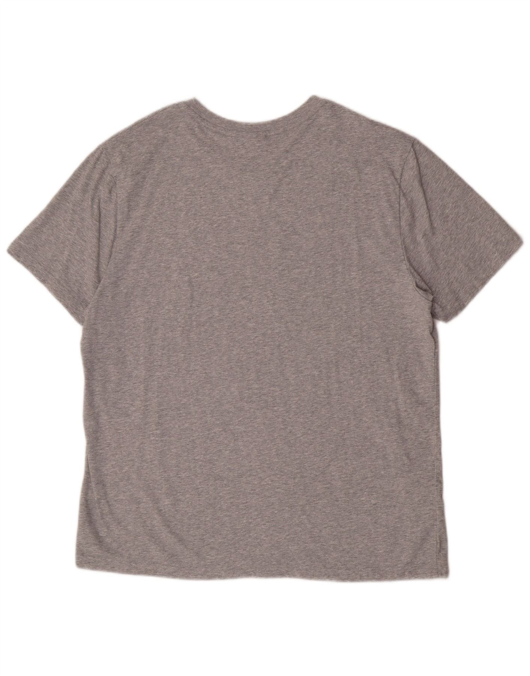 Fila Herren Grafik T-Shirt Top 2XL Grau meliert Baumwolle