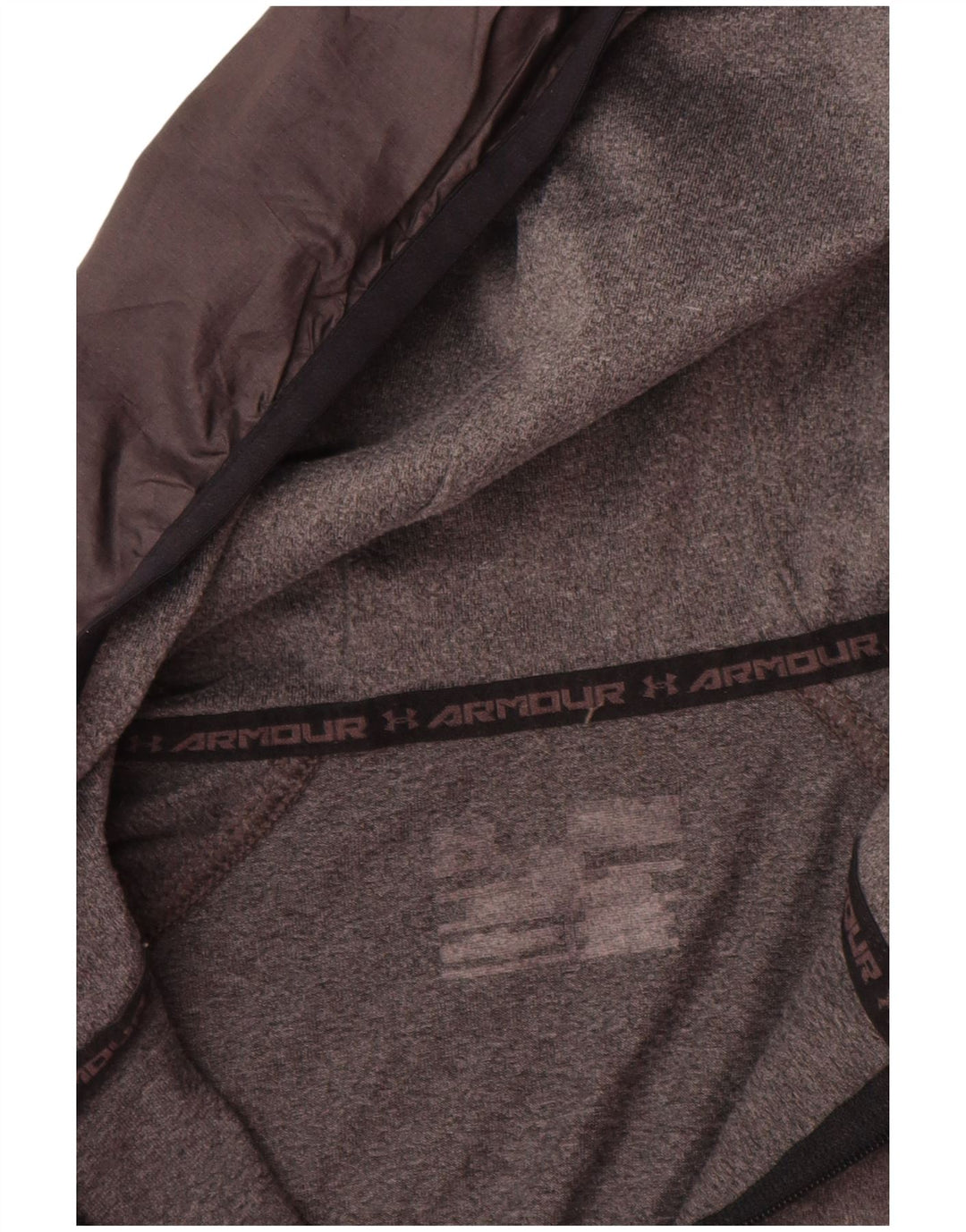 Under Armour Herren-Trainingsanzug mit Kapuzenpullover, groß, Grau, Farbblock