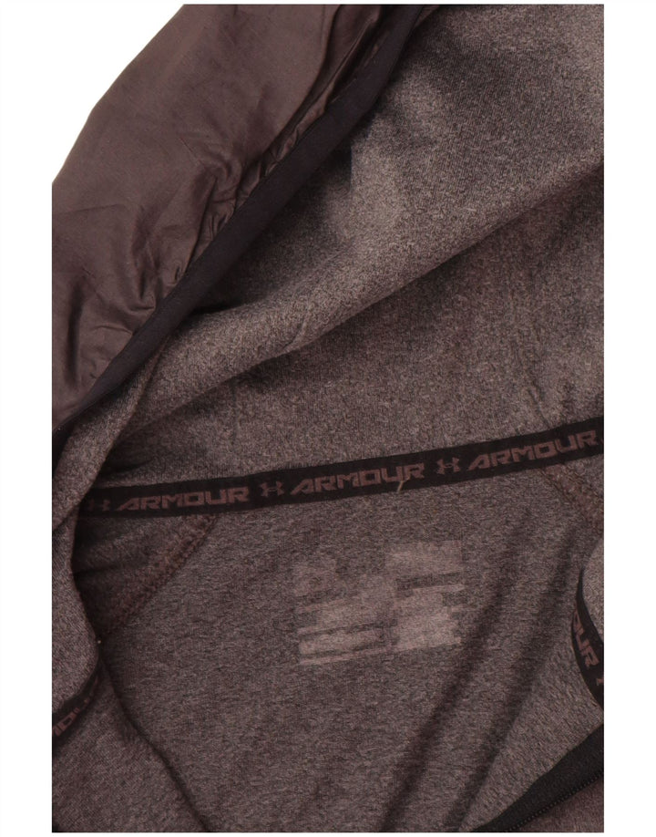 Under Armour Herren-Trainingsanzug mit Kapuzenpullover, groß, Grau, Farbblock