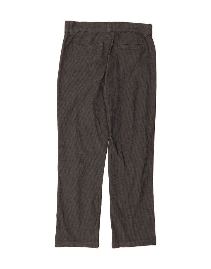 LEE Womens Riders Straight Casual Trousers W38 L34 Grey Herringbone Vintage Lee and Second-Hand Lee from Messina Hembry 