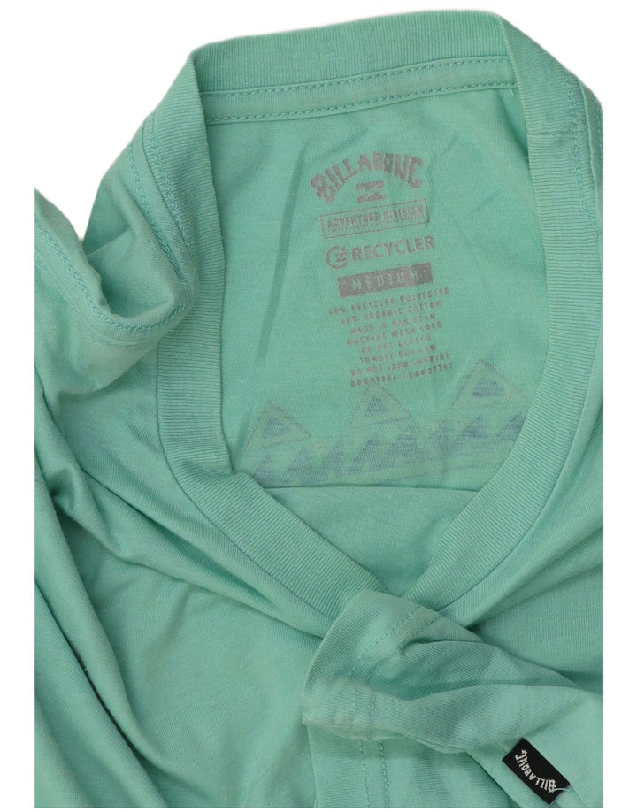 Billabong Herren Grafik-T-Shirt-Oberteil Mittelgrünes Polyester