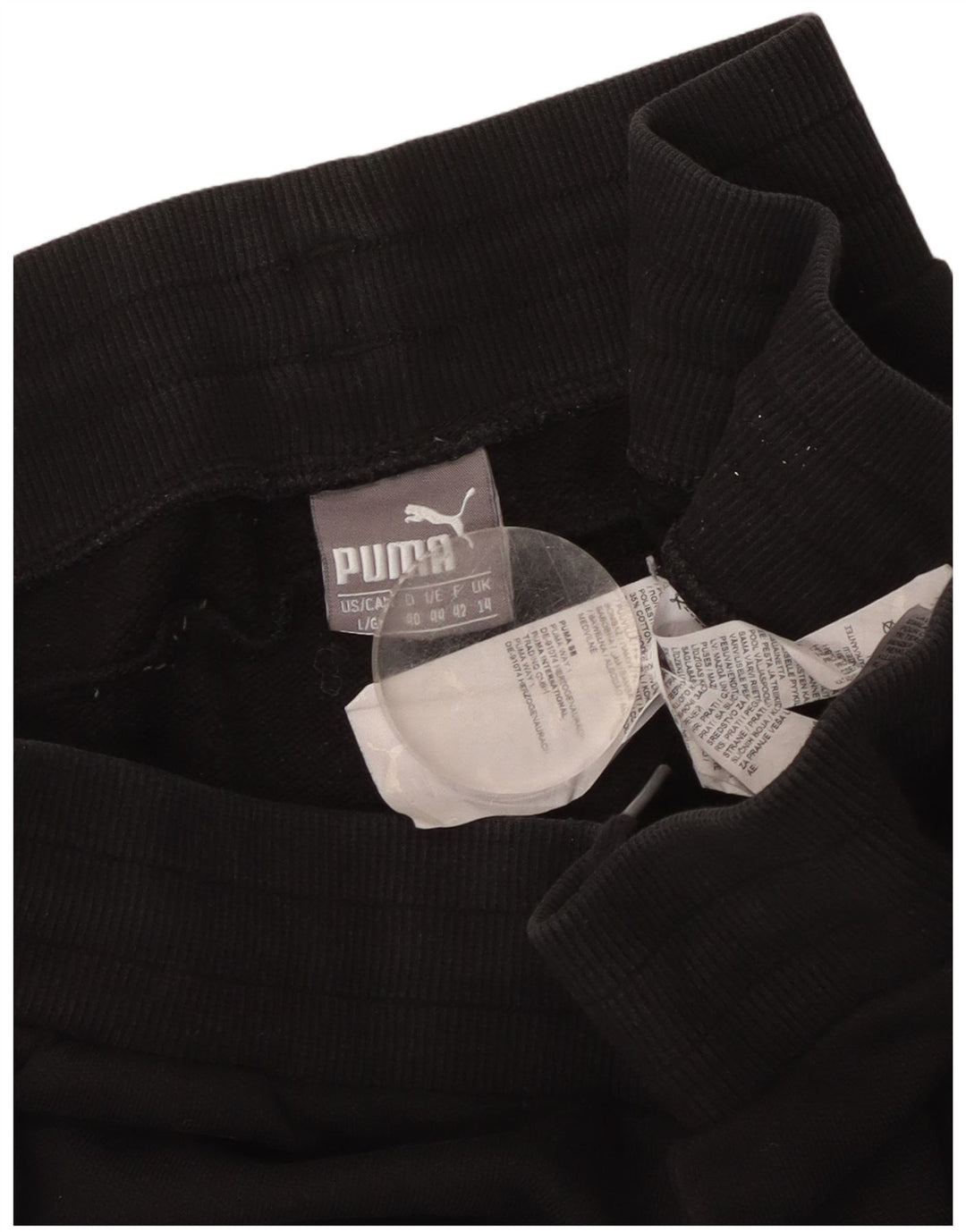 Puma Damen Trainingshose Jogger UK 14 Large Schwarz Polyester