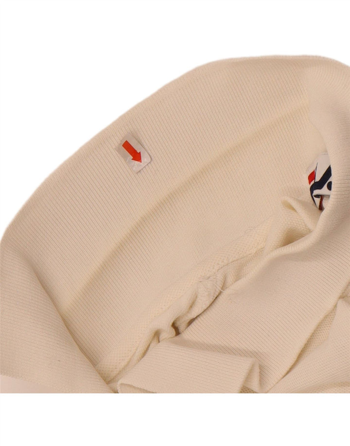 FILA Mens Polo Shirt IT 46 Small White Cotton Vintage Fila and Second-Hand Fila from Messina Hembry 