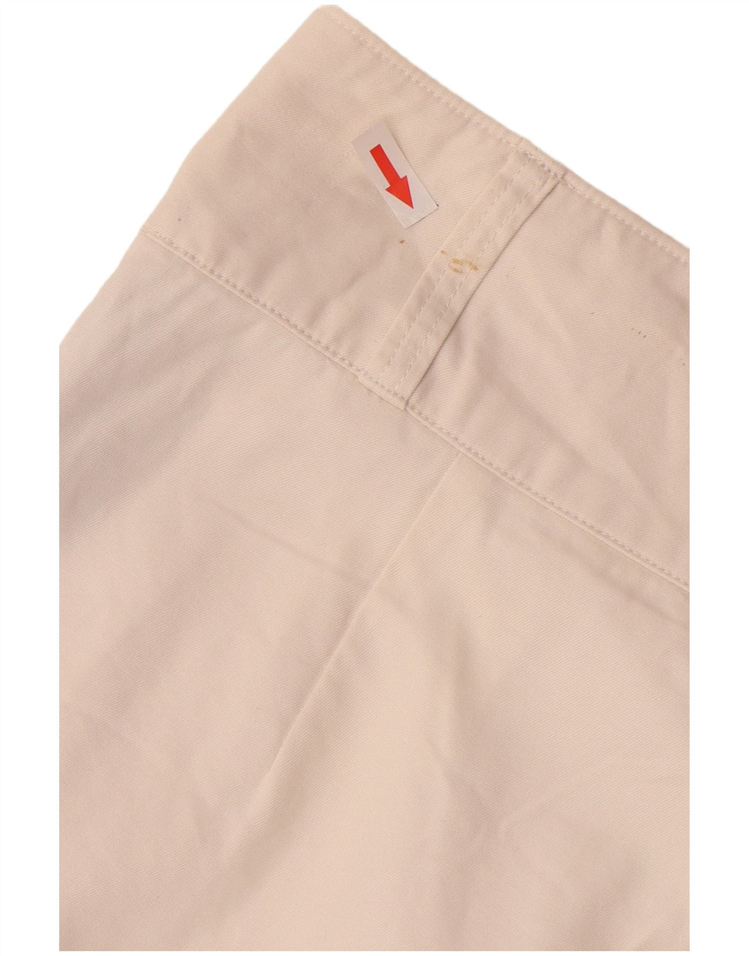 Ralph Lauren Damen Pegged Chino Shorts US 8 Medium W30 Weiße Baumwolle