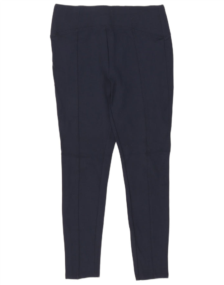 Marks & Spencer Damen Leggings UK 14 Large Marineblaue Viskose