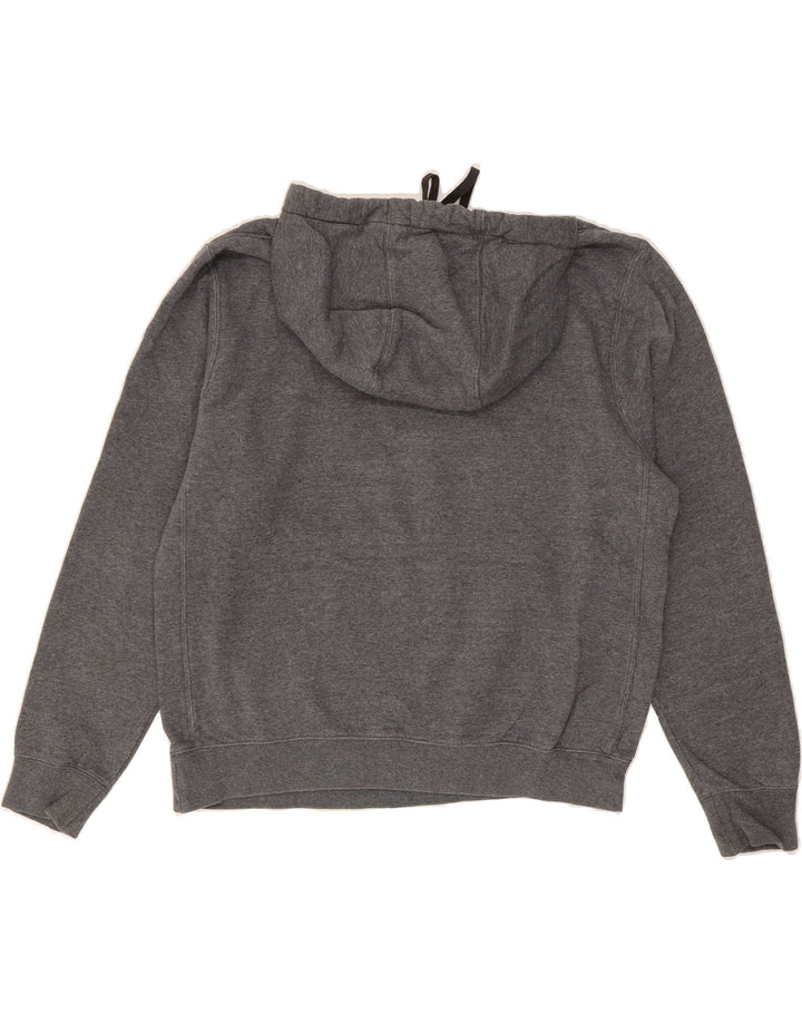 NIKE Womens Hoodie Jumper UK 14 Medium Grey Cotton Vintage Nike and Second-Hand Nike from Messina Hembry 