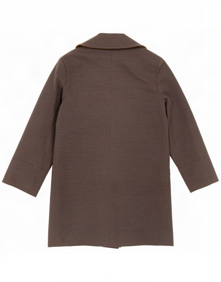 Topshop Damen offener übergroßer Mantel UK 8 Small Grau