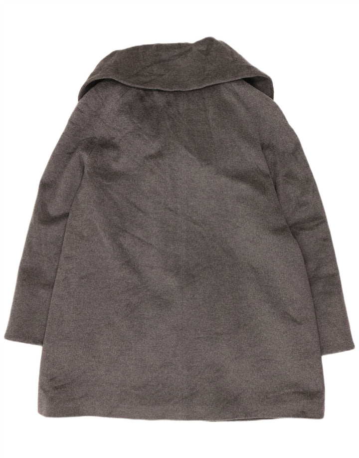 Cinzia Rocca Damen Mantel UK 16 Große graue Wolle