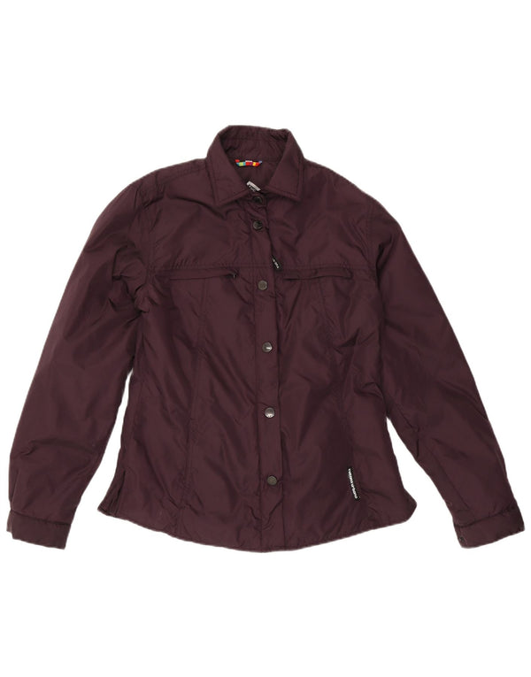 Tucano Urbano Damen Utility-Jacke UK 14 Medium Lila Polyamid
