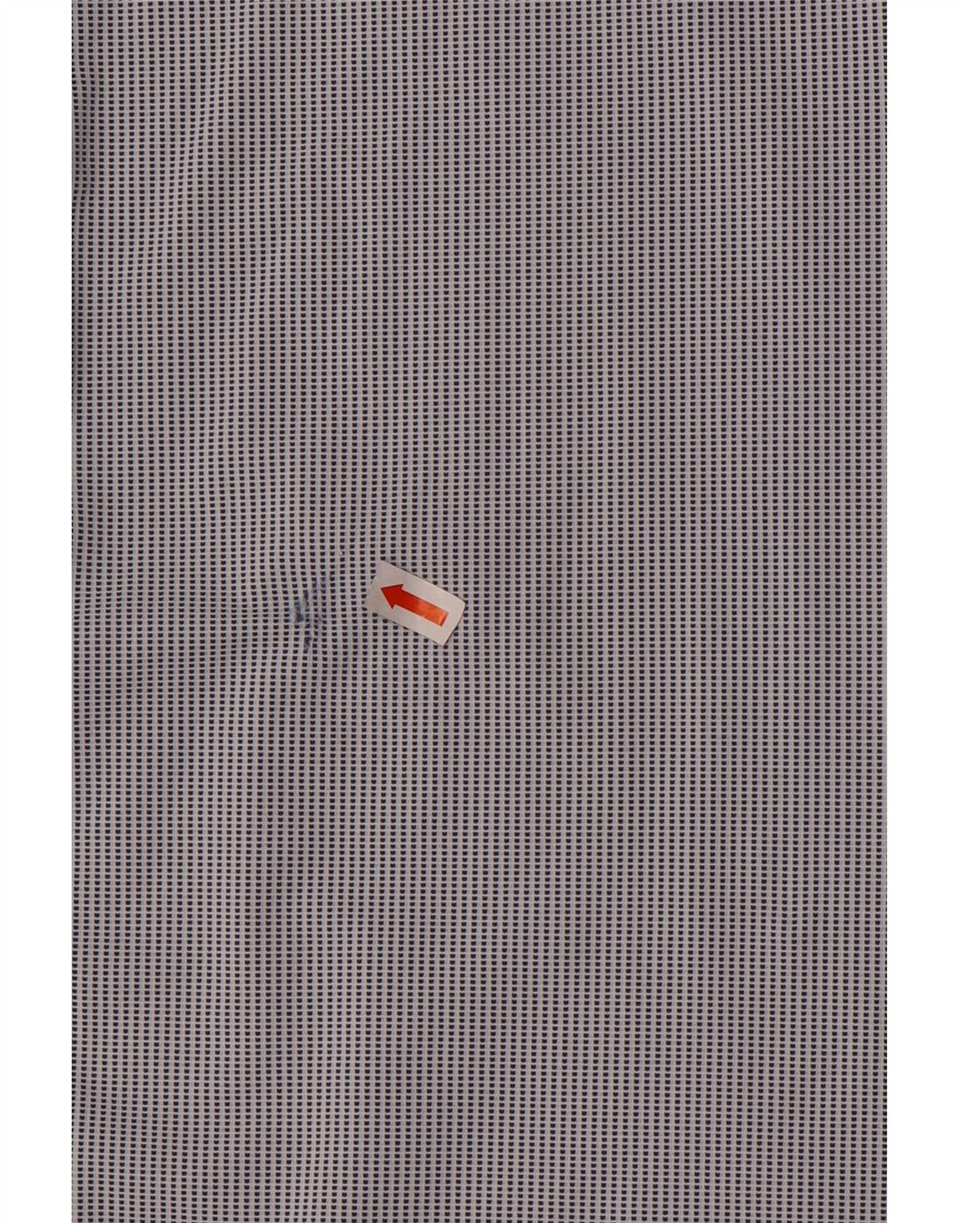 Hugo Boss Herren-Hemd mit normaler Passform, Größe 41 16, großes, blau geflecktes Polyamid