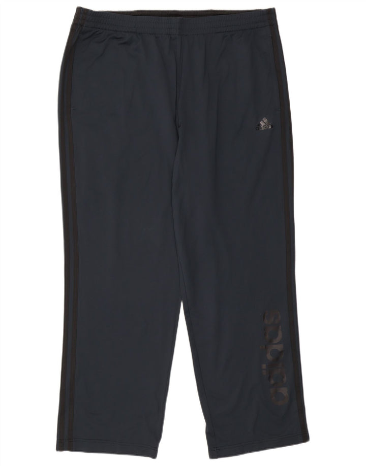Adidas Herren Climalite Graphic Trainingshose XL Marineblau Polyester