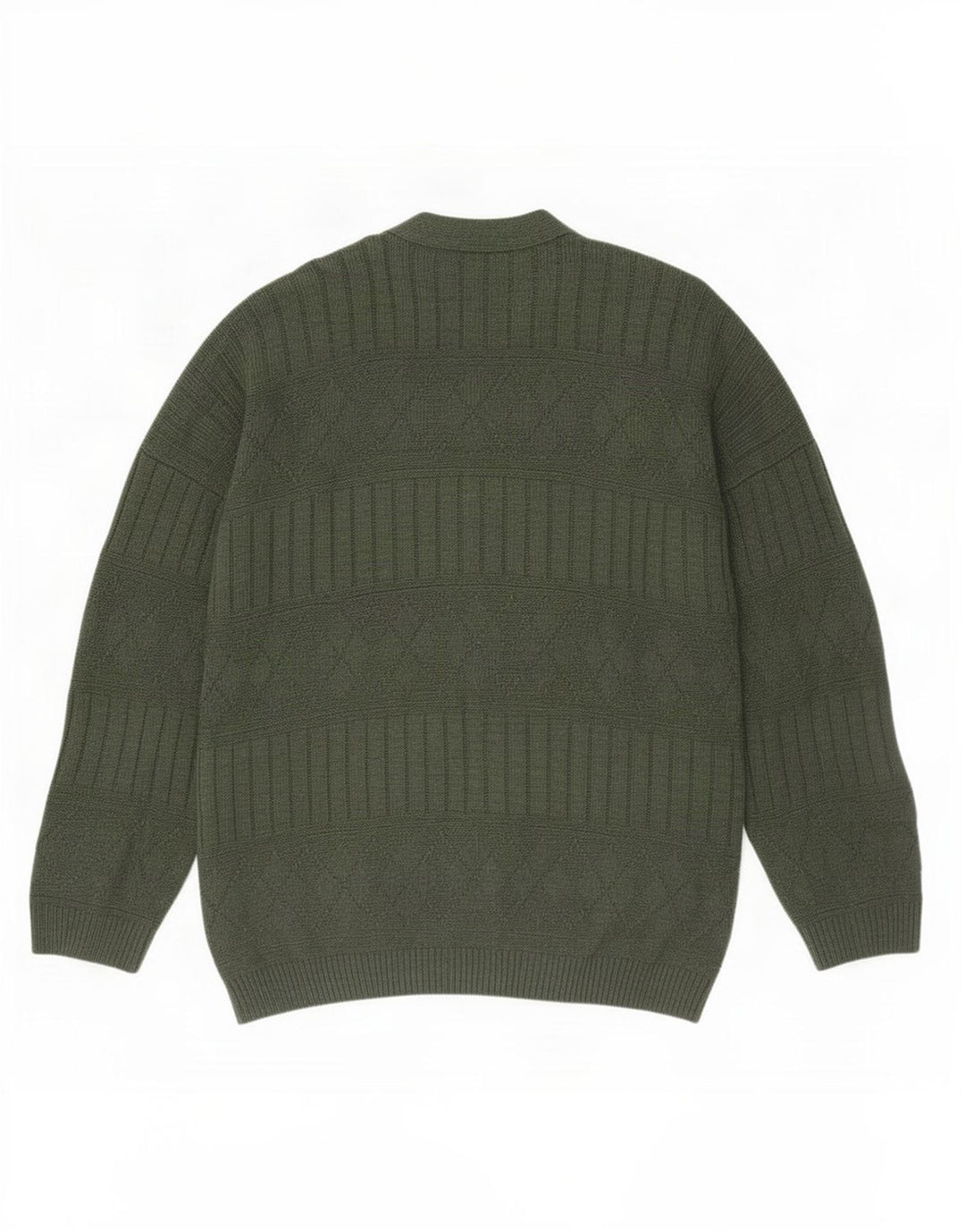 Marks & Spencer Herren St. Michael Cardigan Pullover Gr. Grün