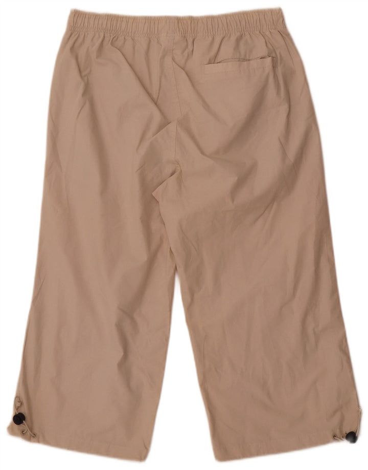 Champion Herren Capri-Trainingshose, Größe S, Beige, Baumwolle