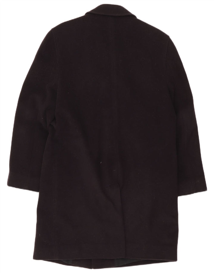 Douglas Herrenmantel UK 38 Mittelschwarze Wolle