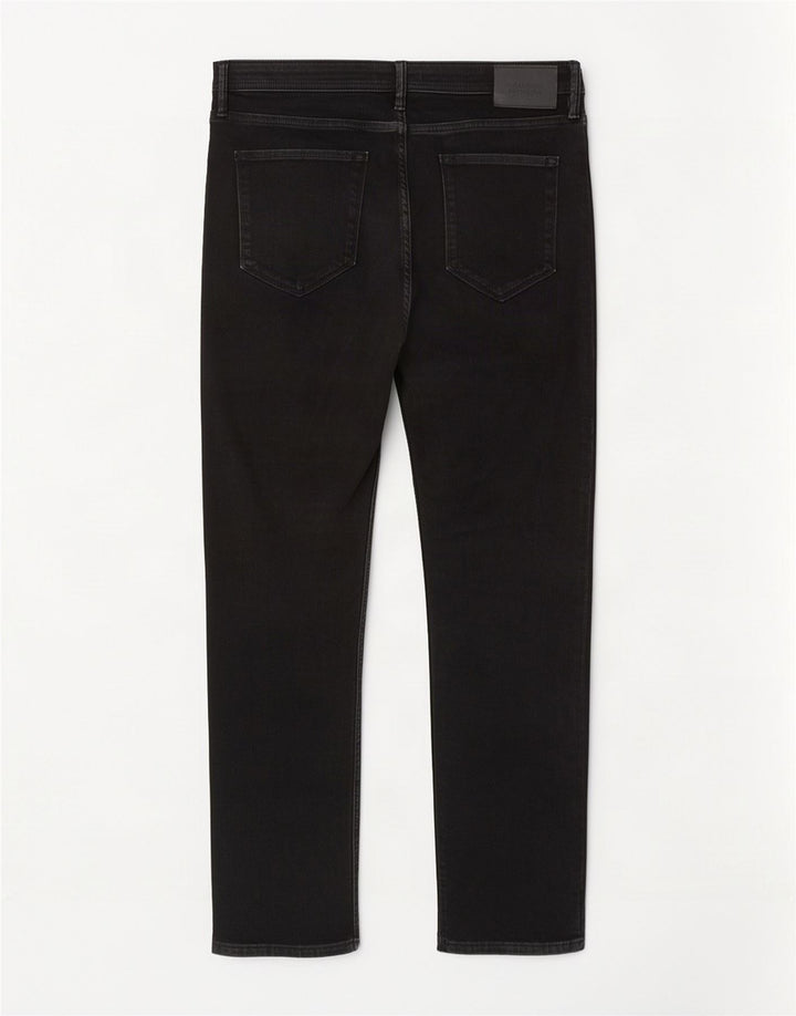 Jack & Jones Herren GLENN Slim Jeans W33 L30 Schwarze Baumwolle