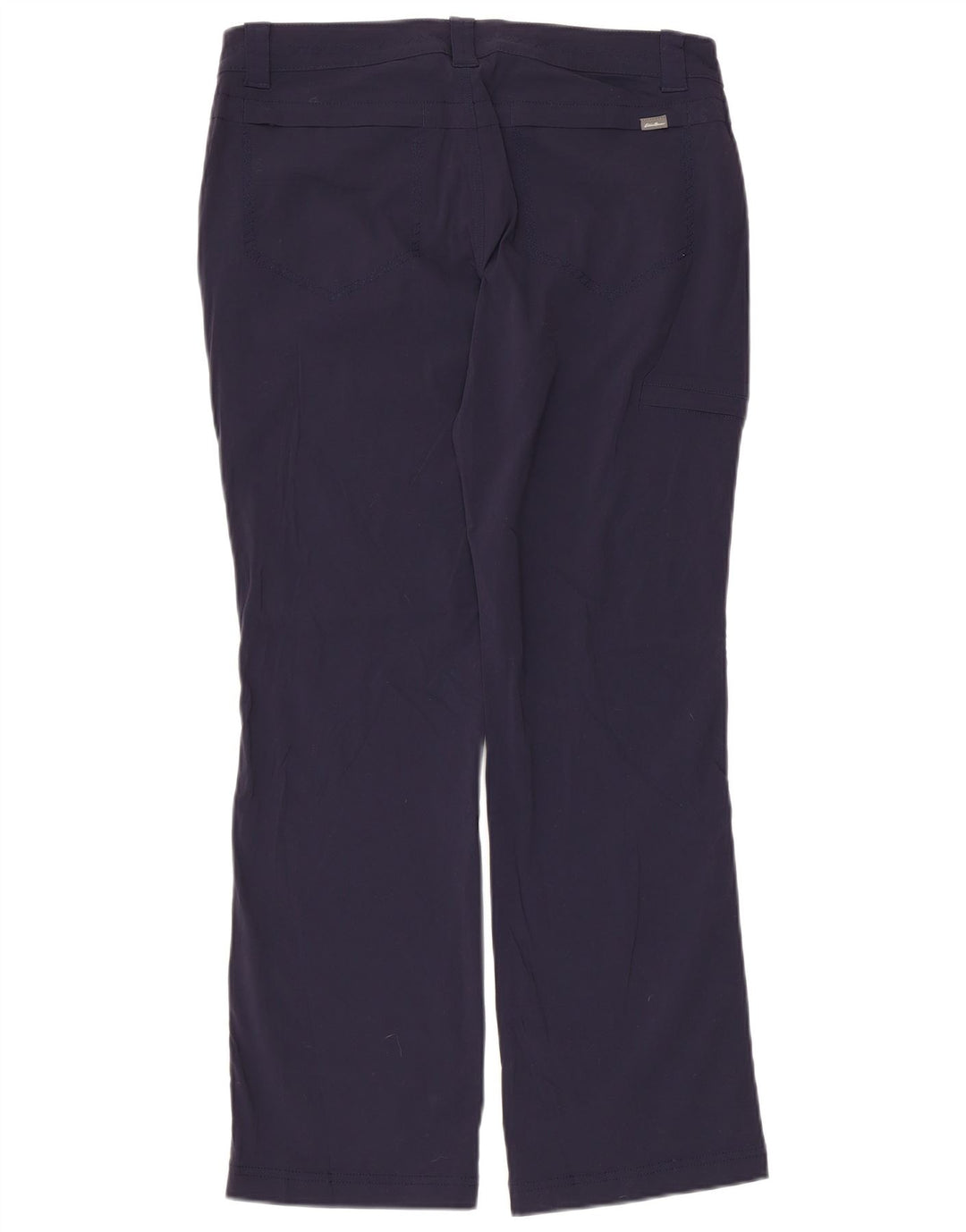 Eddie Bauer Damen gerade Cargohose US 8 Medium W32 L28 Marineblau