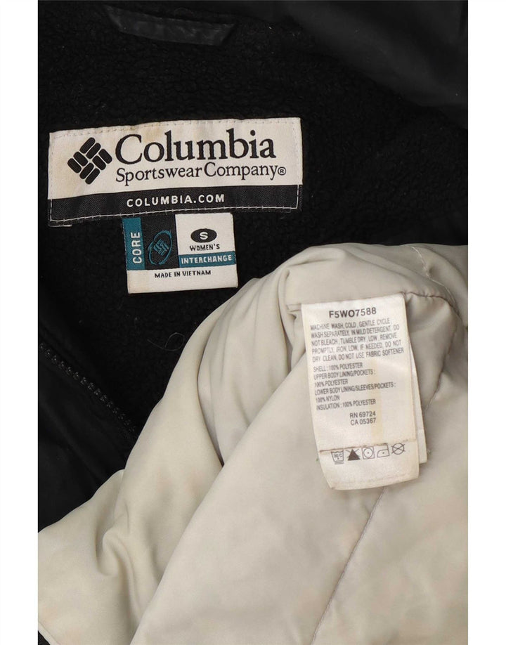 Columbia Damen Interchange Liner Windjacke UK 10 Small Marineblau