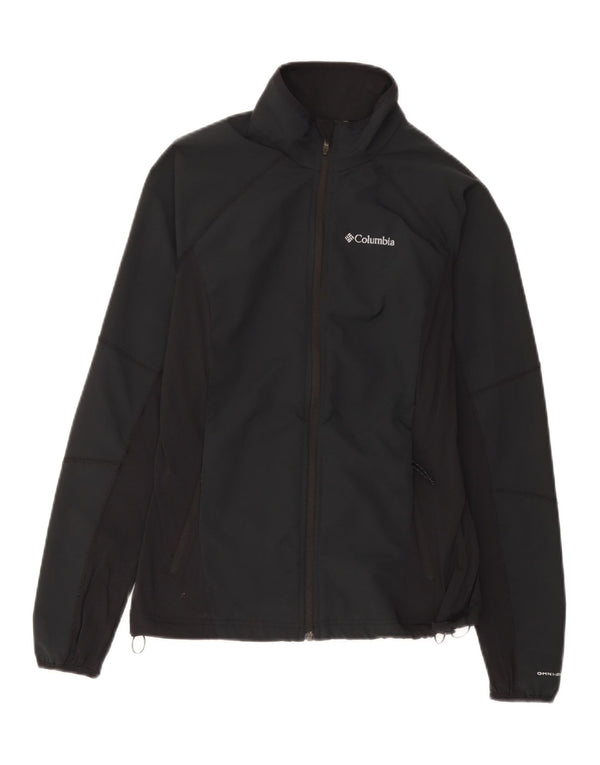 Columbia Damen Omni-Shield Regenjacke UK 12 Mittelschwarzes Polyester