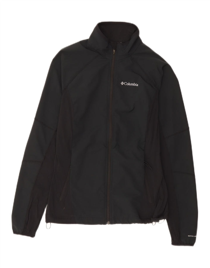 Columbia Damen Omni-Shield Regenjacke UK 12 Mittelschwarzes Polyester
