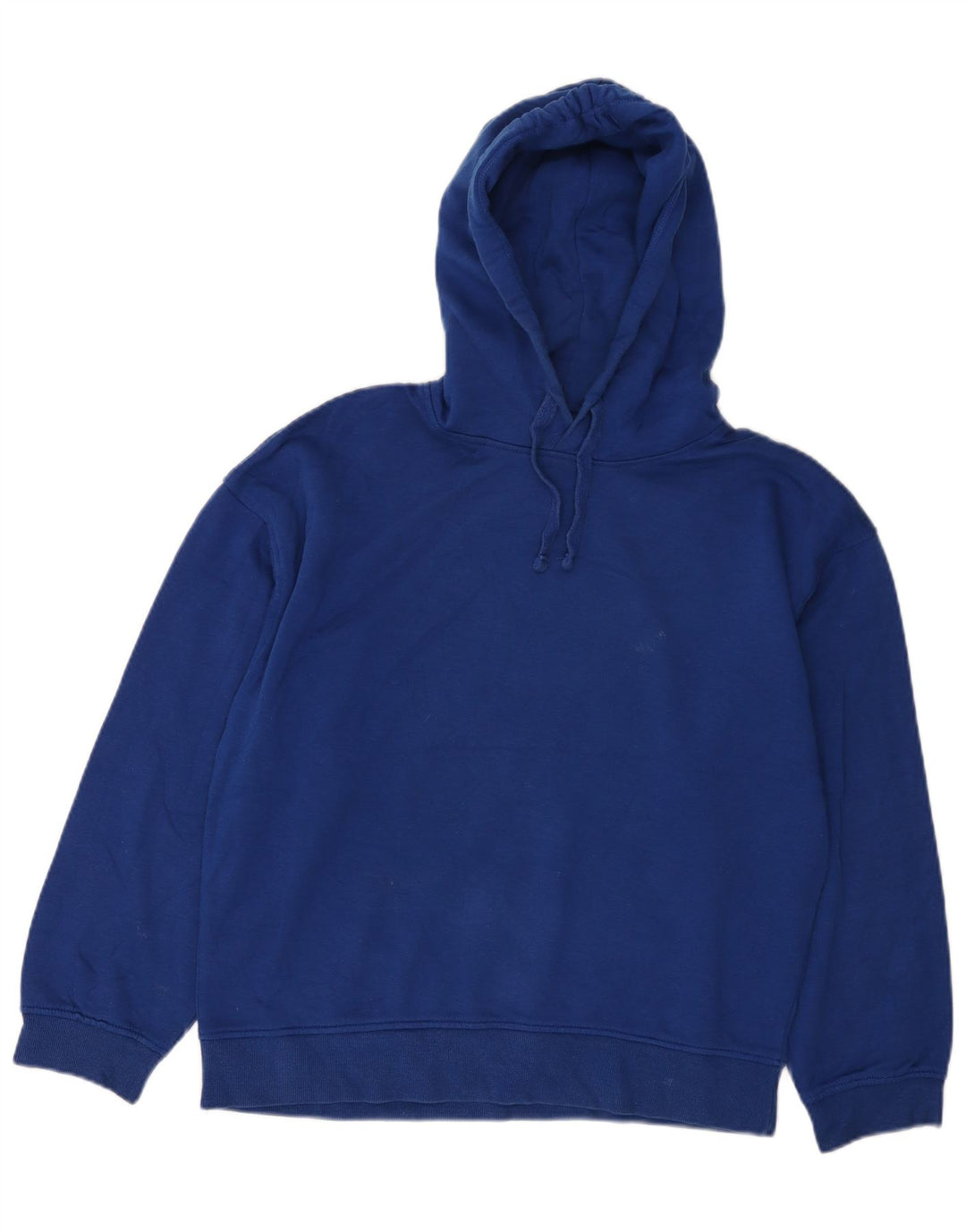 Zara Damen Übergroßer Kapuzenpullover UK 10 Small Blau