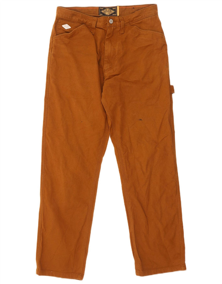 Superdry Herren gerade Cargohose W30 L32 braune Baumwolle