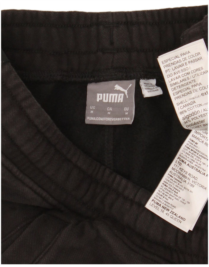 Puma Damen Sportshorts UK 14 Medium Schwarz Baumwolle