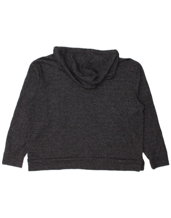 Champion Damen Kapuzenpullover UK 20 2XL Grau gefleckte Baumwolle