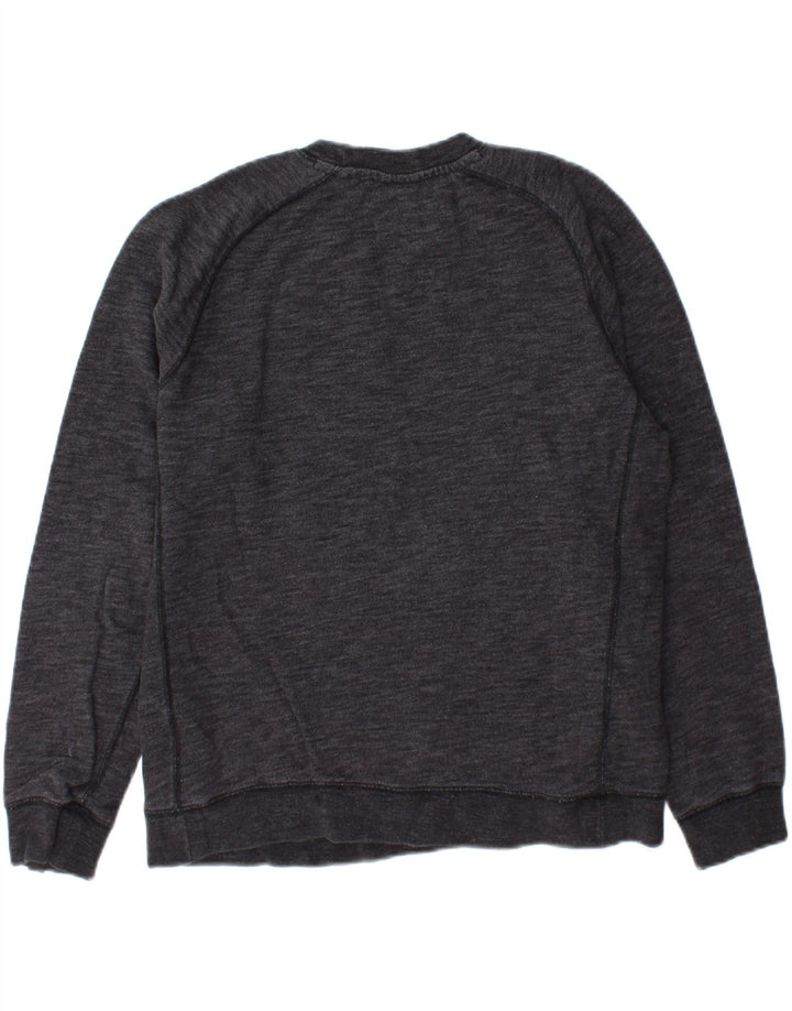 Nike Herren-Sweatshirt-Pullover, mittelgrau meliert