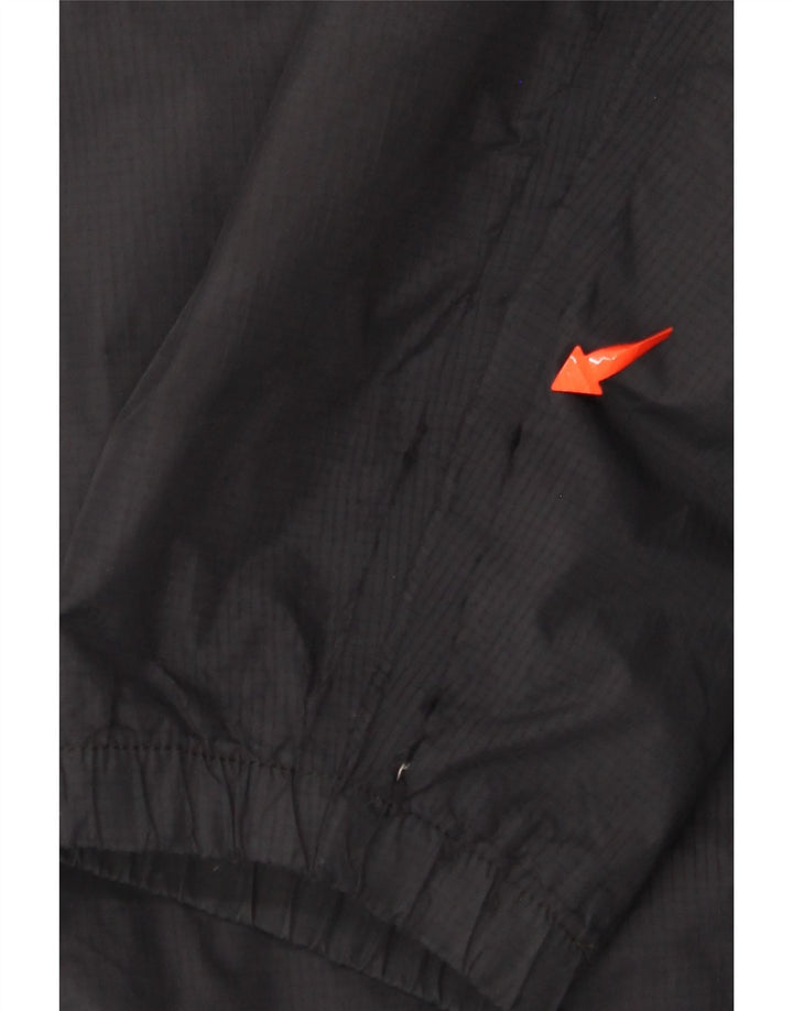 The North Face Herren Hyvent Kapuzen-Regenjacke UK 38 Mittelschwarzes Nylon