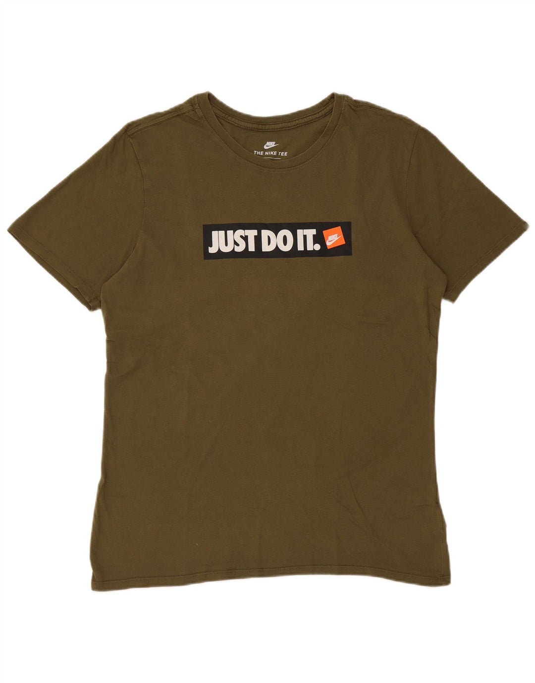 Nike Herren-T-Shirt mit Grafik, mittlere Khaki-Baumwolle