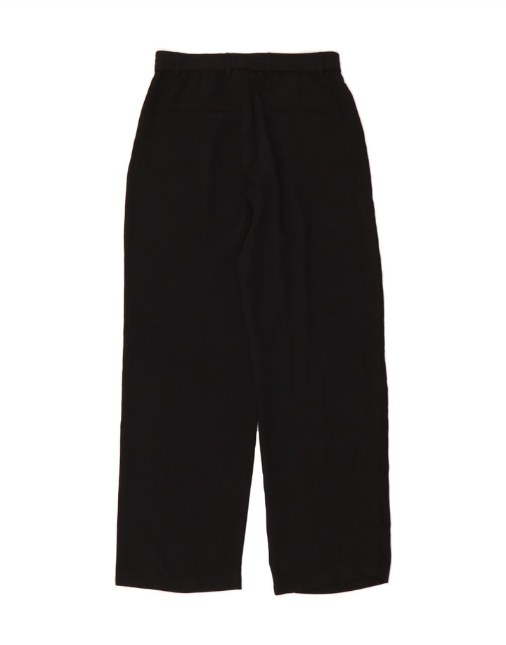 DESIGUAL Womens Pegged Chino Trousers EU 42 Large W30 L30 Black Polyester Vintage Desigual and Second-Hand Desigual from Messina Hembry 