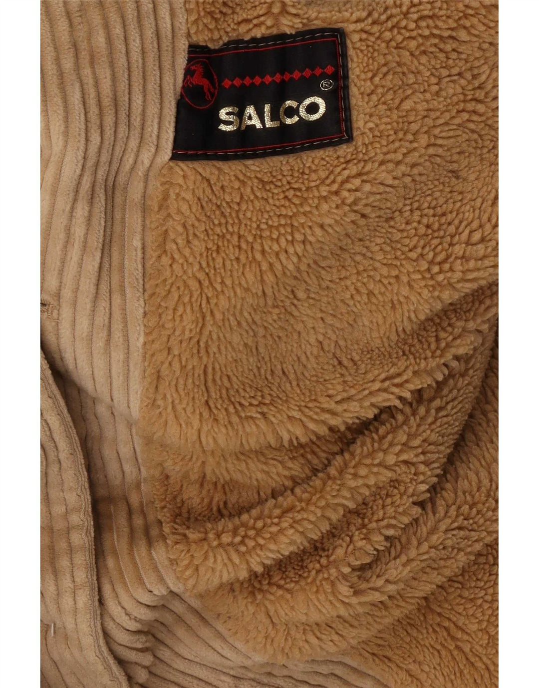 Salco Damen Cordmantel UK 14 Mittelbeige