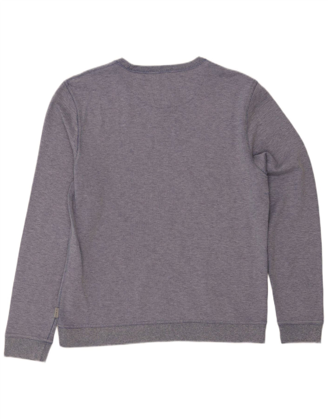 TED BAKER Damen Sweatshirt Pullover Größe 6 2XL Blaue Baumwolle