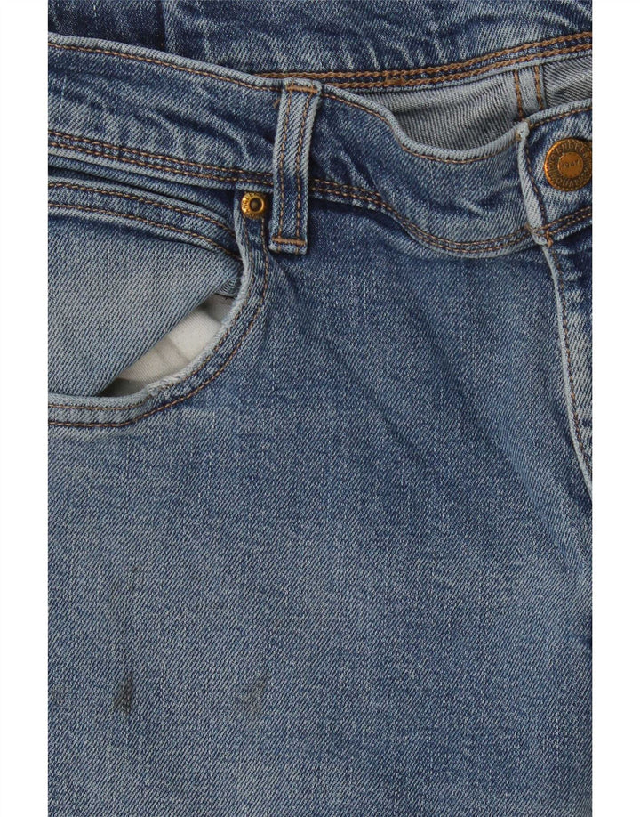 Wrangler Herren-Jeans mit normaler Passform, gerade Passform, W36, L32, blaue Baumwolle