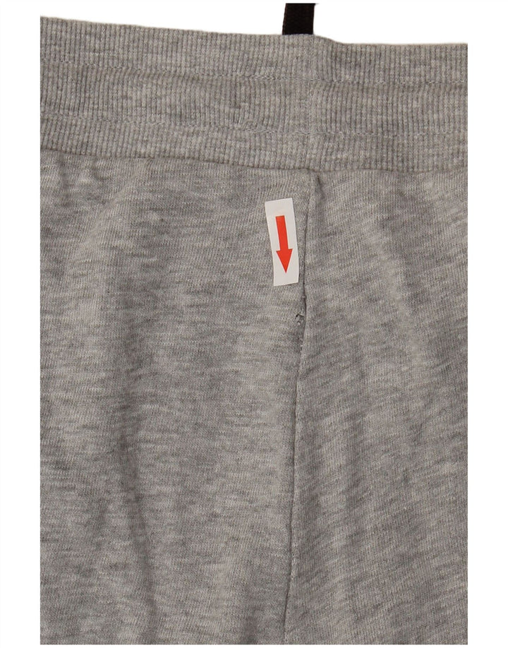 KAPPA Herren-Trainingshose mit Grafik, mittelgrau, Farbblock