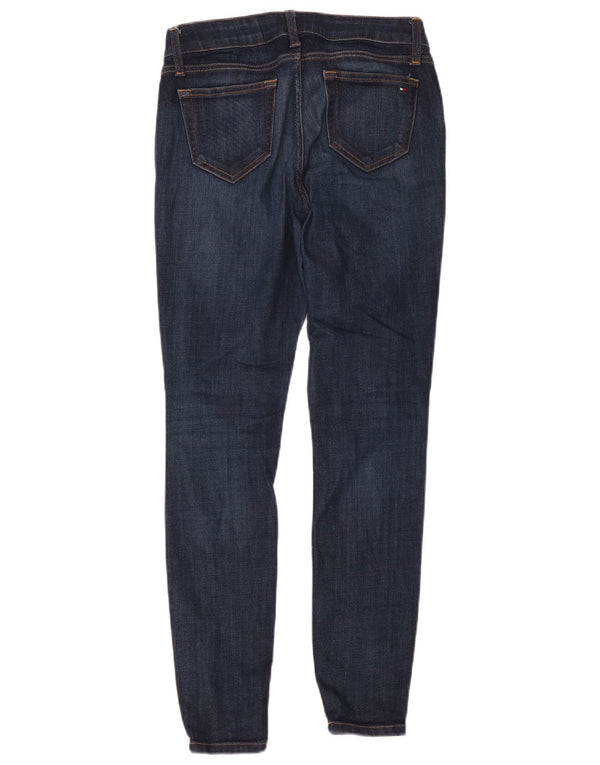 Tommy Hilfiger Damen Legging Skinny Jeans US 4 Small W30 L30 Marineblau