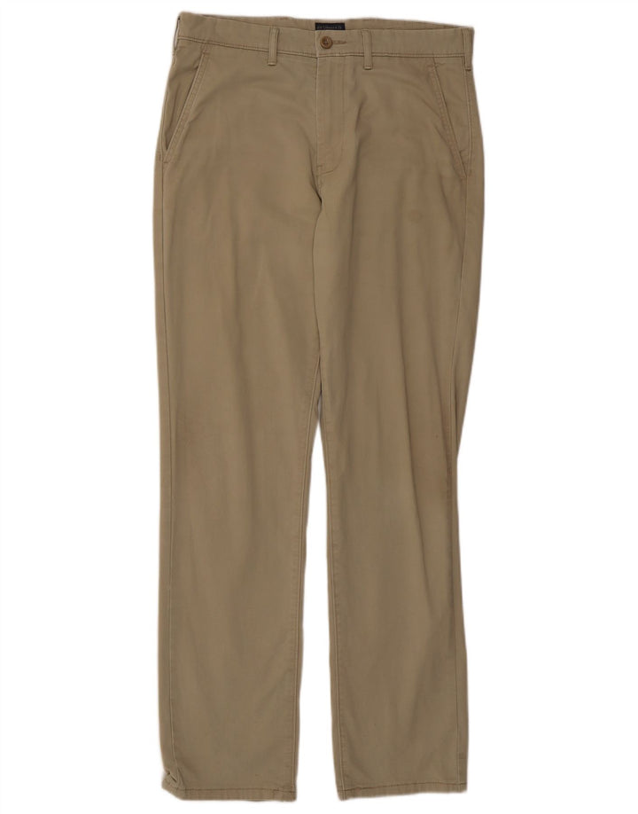 LEVI'S Herren Slim Chinohose W32 L31 Beige Baumwolle
