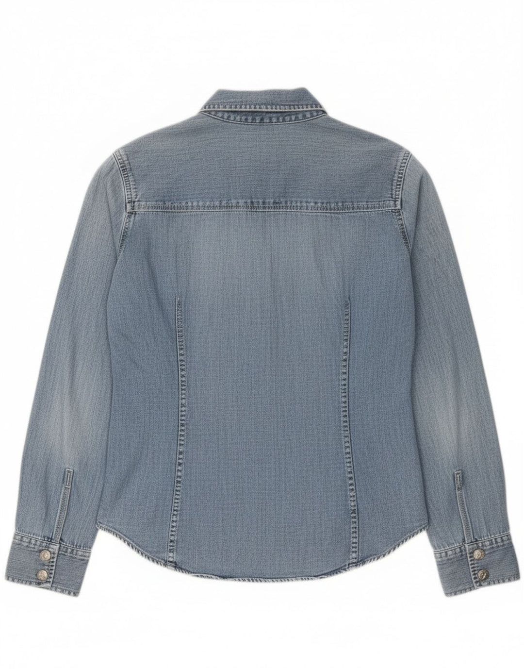 Calvin Klein Jeans Damen Jeanshemd mittelblaue Baumwolle