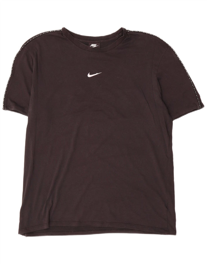 Nike Herren T-Shirt Top XL Schwarz Baumwolle