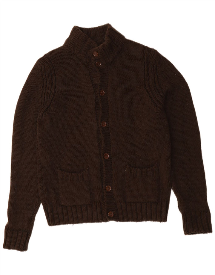Zara Herren Strickjacke Mittelbraun