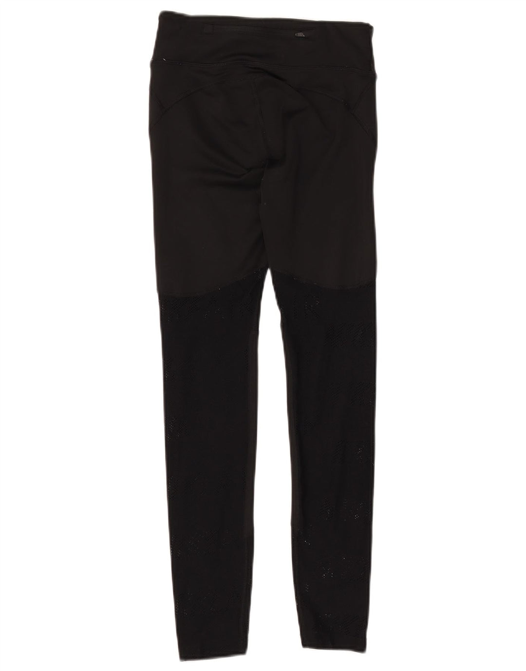 Nike Damen Dri Fit Graphic Leggings UK 4 XS Schwarz Polyester