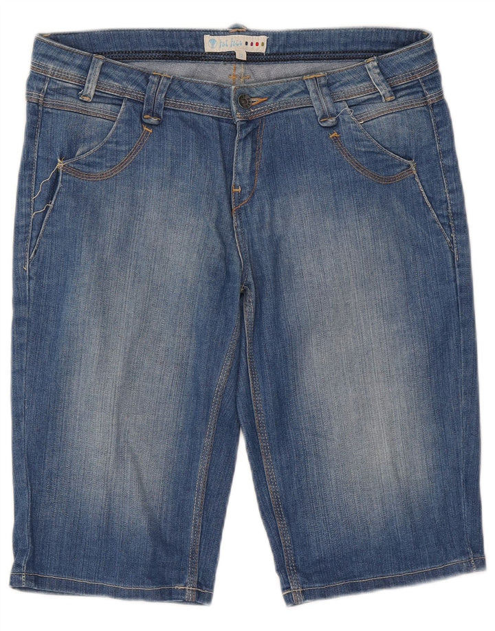Fat Face Damen Jeansshorts UK 12 Medium W32 Blaue Baumwolle