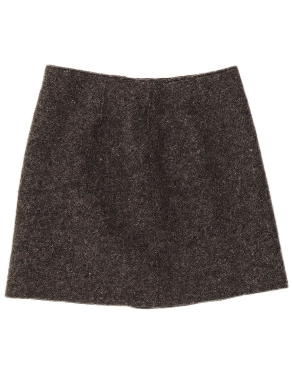 Philosophy Di Alberta Ferretti Damen Minirock UK 12 Medium W30 Grau