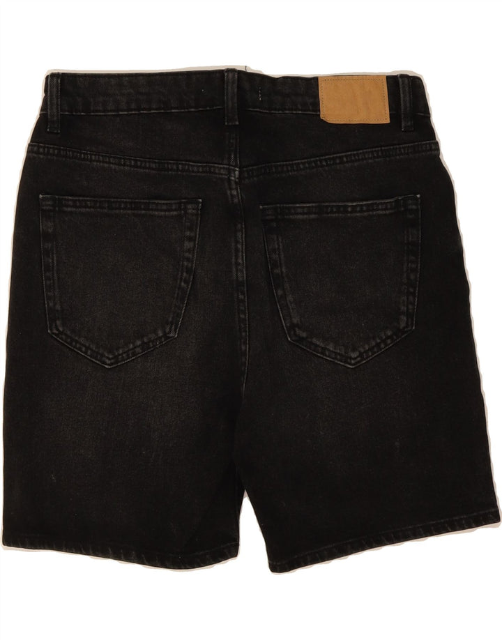 ZARA Mens Denim Shorts EU 40 Medium W31 Black Cotton Vintage Zara and Second-Hand Zara from Messina Hembry 