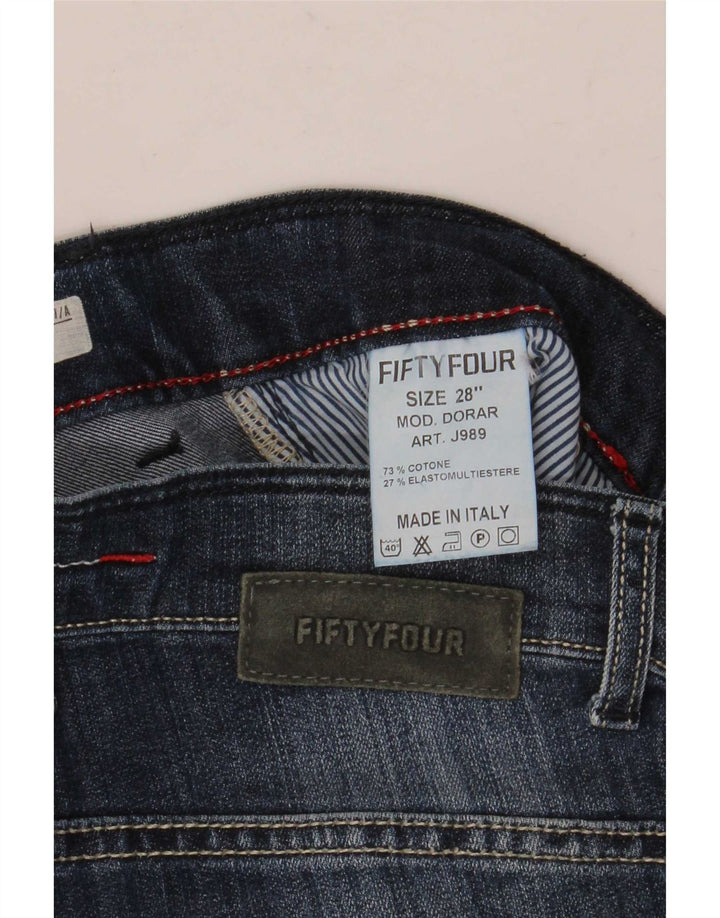 Fifty Four Damen Dorar Slim Jeans W28 L34 Blaue Baumwolle